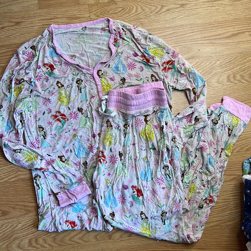 Little Sleepies Disney Princess Pajama Set